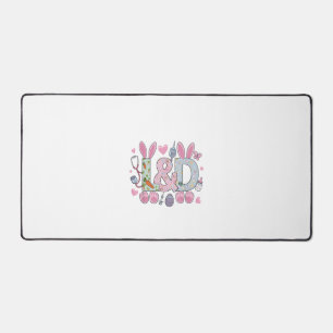 Schattige L&D Barende Verpleegster Pasen Konijn Ei Bureaumat