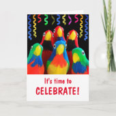 Schattige Laatste Chemo Gefeliciteerd Kaart (Voorkant)