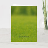 Schattige Lab Dog en Fawn Deer Aanmoediging Kaart (Achterkant)