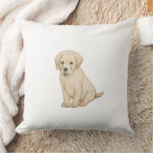 Schattige labrador puppy sketch kussen (Deken)