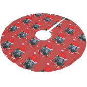 Schattige Labrador Retriever Kerstmis Kerstboom Rok (Gekanteld)