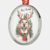 Schattige Labrador Retriever Ornament (Links)