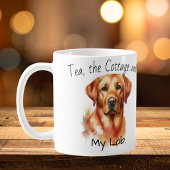 Schattige Labradores Retriever Bruin personalisere Koffiemok