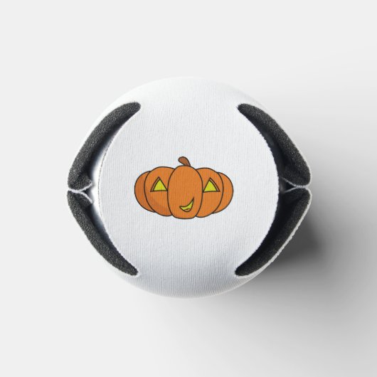 Schattige Lachende Halloween Pompoen Blikjeskoeler (Bodem)