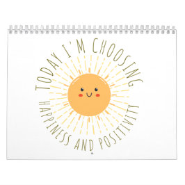 Schattige Lachende Zon Kalender