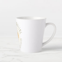 Schattige Lachende Zon  Latte Mok