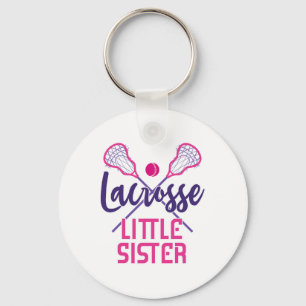 Schattige Lacrosse Little Sister Sleutelhanger