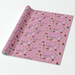 Schattige Lady Bugs Gift Cadeaupapier