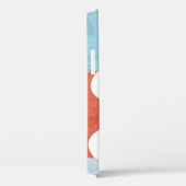 Schattige Lady Fox Leaf Achtergrond Case-Mate iPhone Case (Achterkant / Rechts)