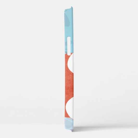 Schattige Lady Fox Leaf Achtergrond Case-Mate iPhone Case (Achterkant / Rechts)