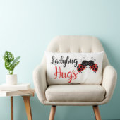 Schattige Ladybug knuffels meisjes kamer decor kus Kussen (Stoel)