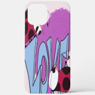Schattige Ladybug Love Cartoon Case-Mate iPhone Case