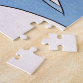 Schattige Ladybug Love Cartoon Legpuzzel (Zijkant)