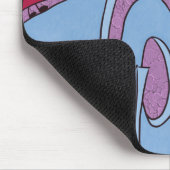 Schattige Ladybug Love Cartoon Muismat (Hoek)