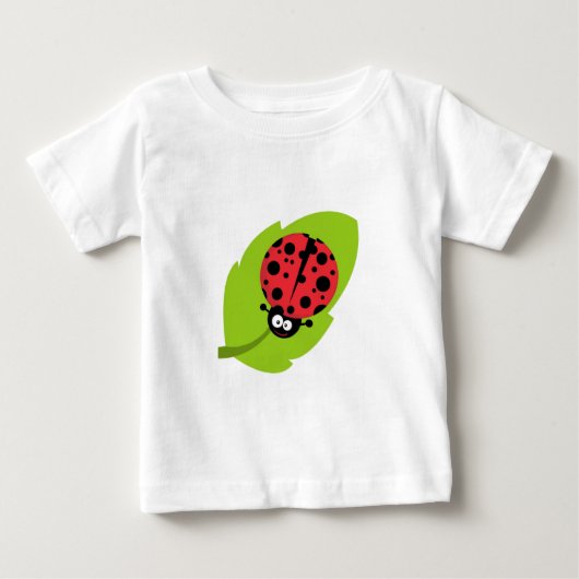 Schattige Ladybug op een lef (Voorkant)