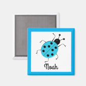 schattige ladybugs, gepersonaliseerde werpkussens magneet (Voorkant / Achterkant)