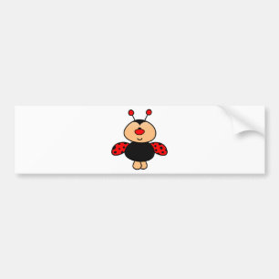 schattige ladybuis bumpersticker