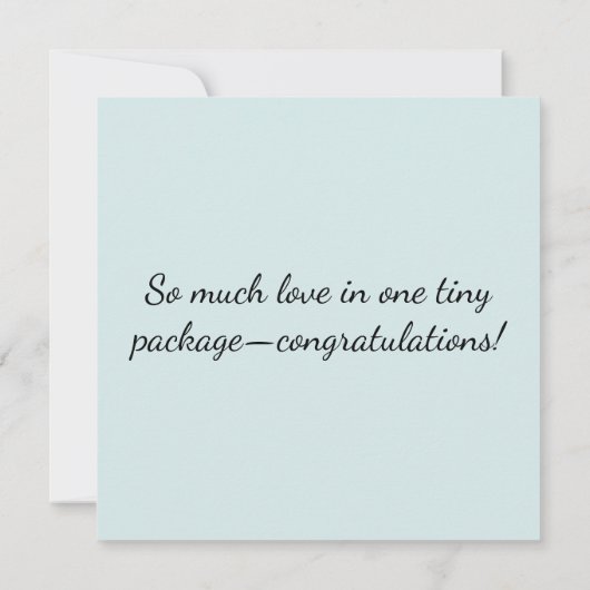 Schattige Lam Met Bloemenkroon Illustratie Kaart (Achterkant)