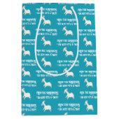 Schattige Lam Oh Joy Het is een jongen uit Jouw na Medium Cadeauzakje (Voorkant)