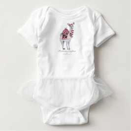 Schattige Lama Dier | Baby Meisje | Bodysuit