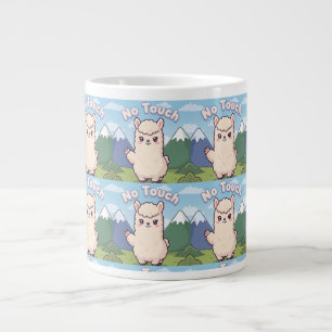Schattige Lama Grote Koffiekop