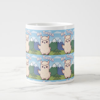Schattige Lama Grote Koffiekop