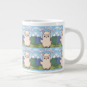 Schattige Lama Grote Koffiekop (Rechts)