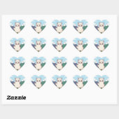 Schattige Lama Hart Sticker (Vel)