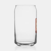 Schattige lama illustratie ontwerp blikvorm glas (Rechts)