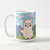 Schattige Lama Koffiemok (Links)