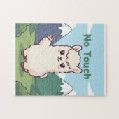 Schattige Lama Legpuzzel (Horizontaal)