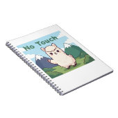 Schattige Lama Notitieboek (Rechterzijde)