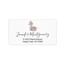 Schattige Lama-Prinses met een Kroon