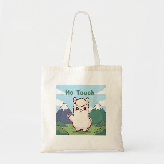 Schattige Lama  Tote Bag (Voorkant)