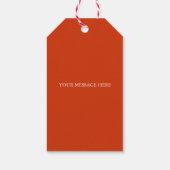 Schattige Lama Valentijnsdag, Kinderklas Cadeaulabel (Achterkant)