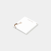 Schattige Lama Zeemeermin Dier Post-it® Notes (Schuin)