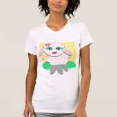 Schattige Lamb Vrouwen T-shirt (Voorkant)
