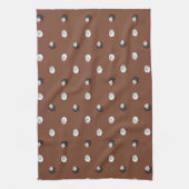 Schattige lammeren Patroon Dark versie Theedoek (Verticaal)