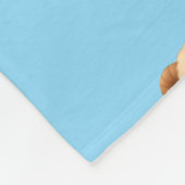 Schattige lammetjes fleece deken (Hoek)