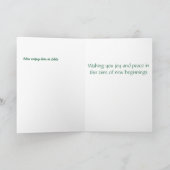 Schattige lamp met veel paaseieren feestdagen kaart (Binnen)