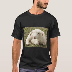 Schattige lamsschaap met Boerderij T-shirt