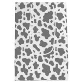 Schattige Land Boerderij Koe Print Medium Cadeauzakje (Achterkant)