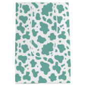 Schattige Land Boerderij Koe Print Medium Cadeauzakje (Achterkant)