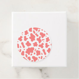 Schattige Land Boerderij Koeien Bedankjes Labels