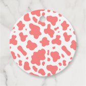 Schattige Land Boerderij Koeien Bedankjes Labels (Voorkant)