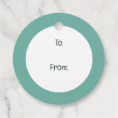 Schattige Land Boerderij Koeien Bedankjes Labels (Achterkant)