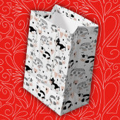 Schattige Land Boerderij Koeien Medium Cadeauzakje