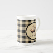 Schattige Land eland liefhebbers Porselein Kop (Voorkant rechts)