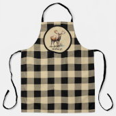 Schattige Land eland liefhebbers Schort (Voorkant)