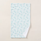 Schattige land Goose Toile Pattern Bad Handdoek (Handdoek)